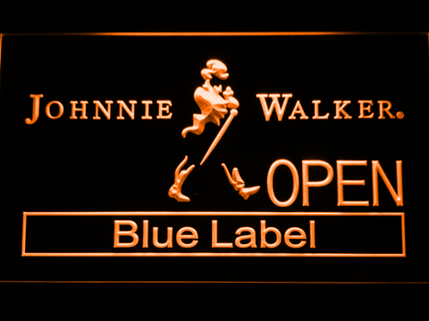 Johnnie Walker Blue Label Open LED Neon Sign